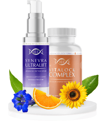 Synevra UltraLift peptide lift serum bottle